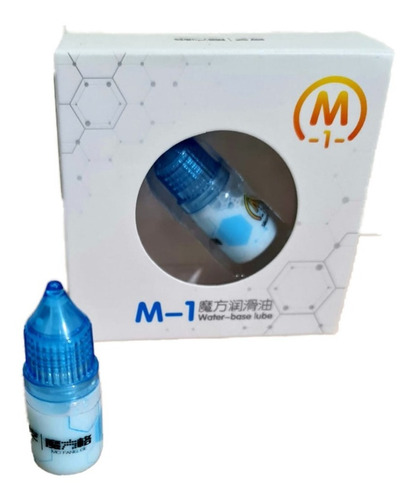 Lubricante Qiyi M1 Speedcube A Base De Agua Cubo Rubik - 5ml Color De La Estructura Transparente