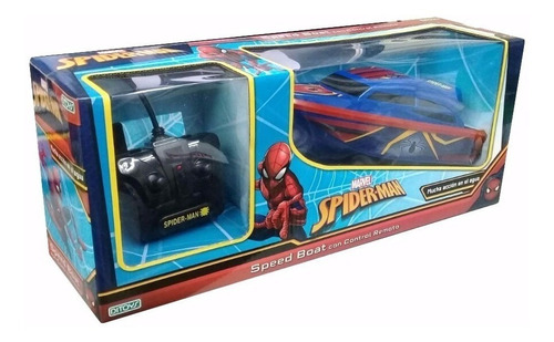 Spiderman Speed Boat Lancha A Radio Control Ditoys