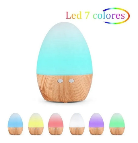 Imagen 3 de 10 de Humidificador Difusor Aromaterapia Ultrasonico Usb Velador