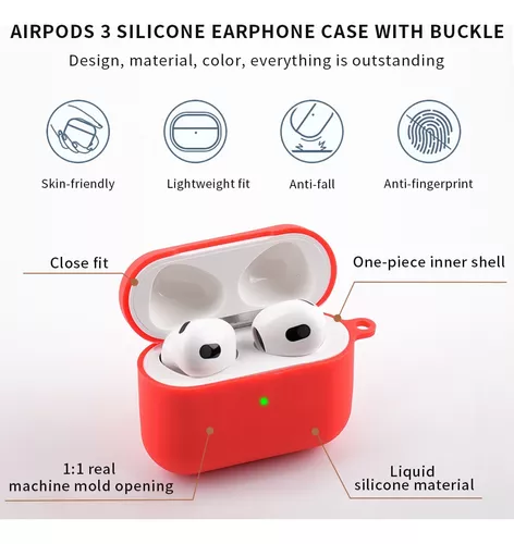 Funda Para AirPods 3 Generacion Apple Case Protectora Estuch