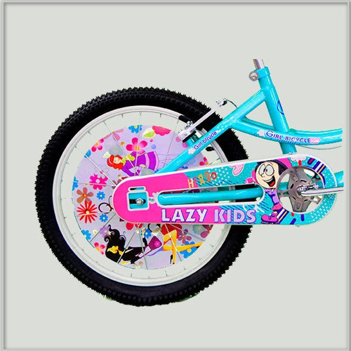 Imagen 3 de 6 de Bicicleta Lazy Kids Rodado 20 Paseo Full Nena M1