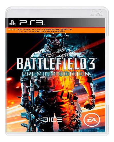 Jogo Battlefield 3 Ps3 Premium Edition Mídia Física Game (Recondicionado)
