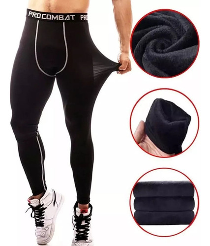 Alta Calidad Pantalones Leggings Térmicos De Compresión En