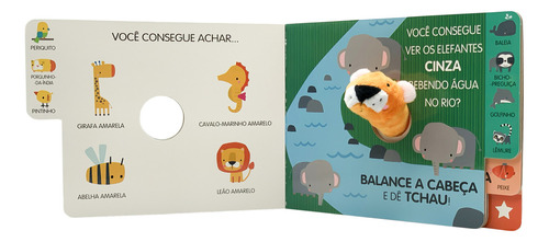 Fofura - Cores De Animais, De Really Decent Books Ltd.. Editora Girassol, Capa Dura Em Português