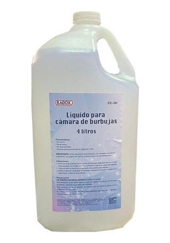 Liquido P/maquina De Burbujas Bote 4 Litros