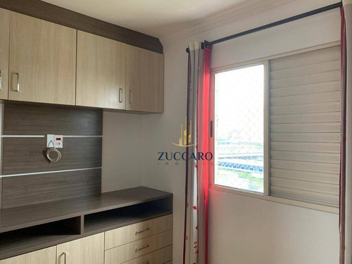 Apartamento Com 3 Dormitórios À Venda, 54 M² Por R$ 300.000,00 - Ponte Grande - Guarulhos/sp - Ap16017