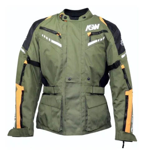 Jaqueta Asw Motoqueiro Tsunami Impermeável Masculina Moto