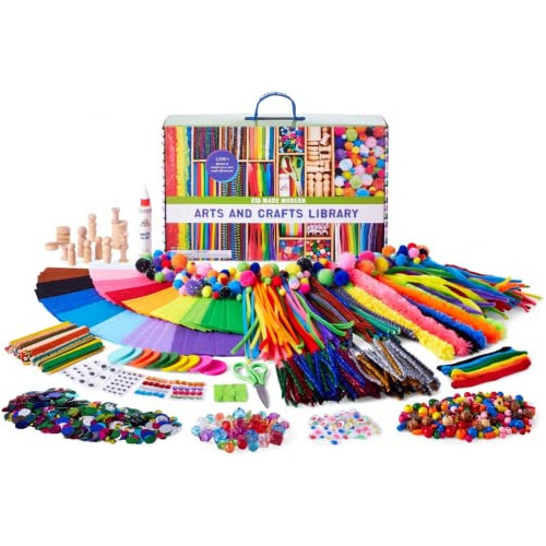 Kid Made Modern Arts And Crafts Supply Library - Kit De Arte