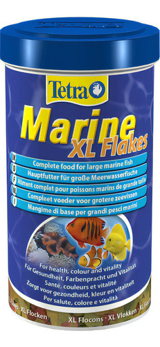 Alimento Tetra Marine Escamas Large 80g Peces Marinos