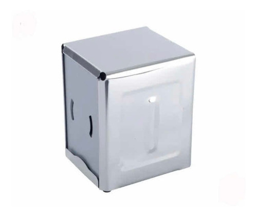 Despachador Servilletas Para Mesa 5 Piezas Acero Inoxidable Color Plateado