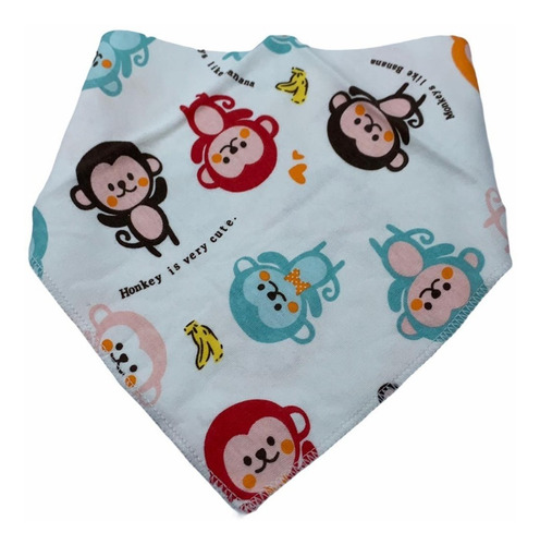 Set De 10 Baberos Para Bebé Tipo Bandana