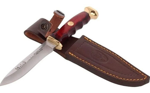 Cuchillo Muela Comf 10 Madera Funda Caza España C