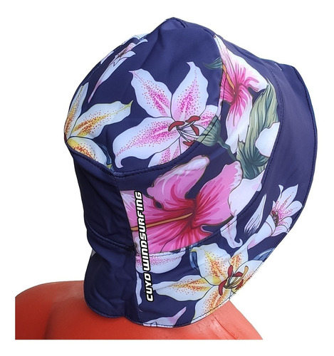 Imagen 2 de 4 de Pilusos Gorrito Reversible Estampado Bebe Origami Upf +50