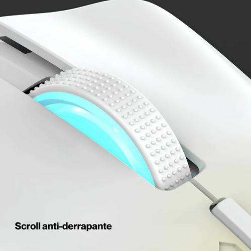 Mouse Gamer Branco Rgb 8000dpi Similar Logitech Rederagon