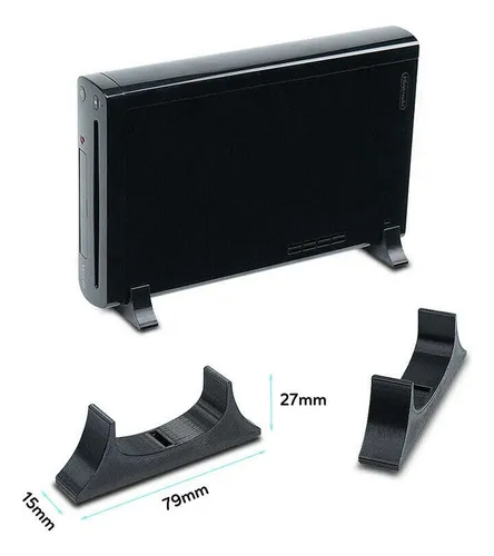 Soporte Vertical Compatible Con Consola De Wii U.