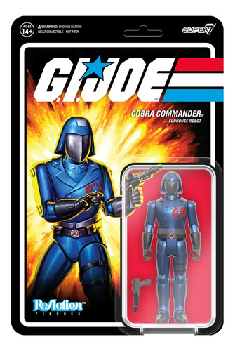 Super7 G.i. Joe Cobra Commander (funhouse Robot) - 3.75 ...