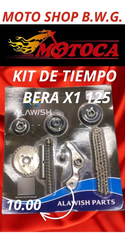 Kit De Cadena Tiempo Bera 125 X1