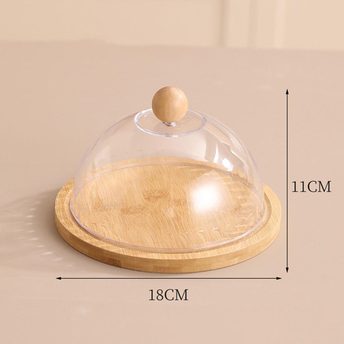 Soporte De Madera For Pastel, Plato For Servir Pequeño