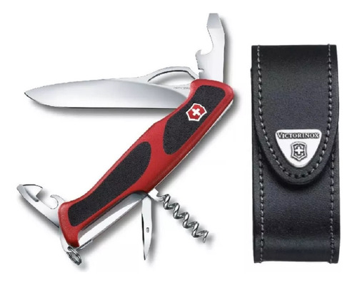 Cortaplumas Victorinox Rangergrip 61 Roja 11 Usos + Funda.