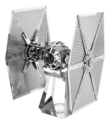 Nave Star Wars Tie Figther 3d De Metal Inoxidável