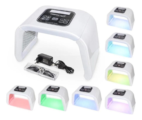 Cabina Led 7 Colores Para Fototerapia Facial Omega Light 