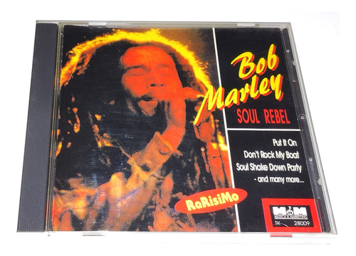 Bob Marley Soul Rebel Cd P1995