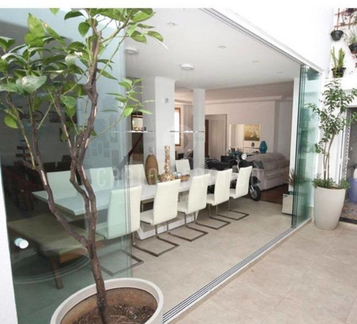 Imagem 3 de 15 de Casa Condomínio Fechado Com 4 Dormitórios Sendo 2 Suítes. Areaexterna Churrasqueira E Espaço Gourmet - Cf69088
