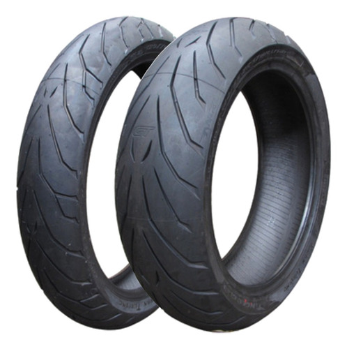 Par Pneu Moto Cb500 Ninja 120/70-17 + 160/60-17 Angel Gt