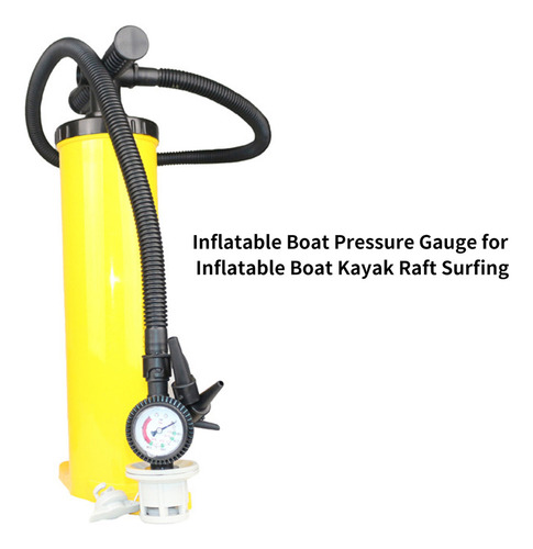 Manómetro De Presión De Aire For Kayak Y Bote Inflable