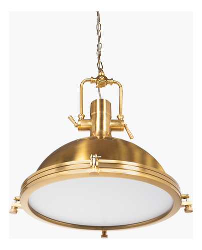 Lampara De Colgar Warehouse Bronce Form