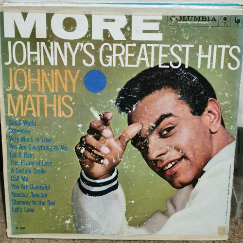Disco Lp Johnny Mathis- More Johnnys,cc