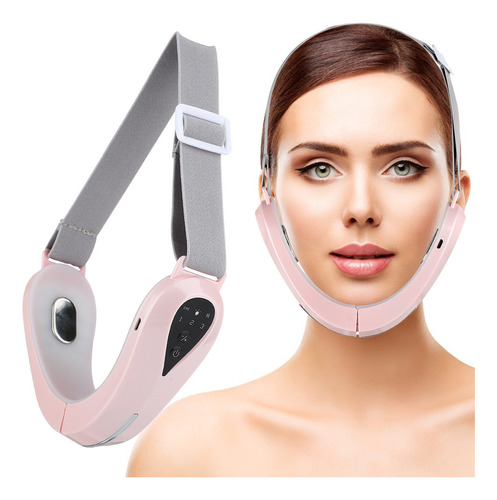 Ems Eléctrico Masajeador Facial V-line Cinturón Elevador