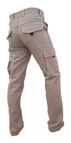 Pantalon Cargo Elastizado Explora Trabajo Hombre Semi Slim