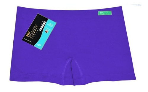 7 Boxers Largo Sexy Mujer Body Siluette Model 2519 Reforzado