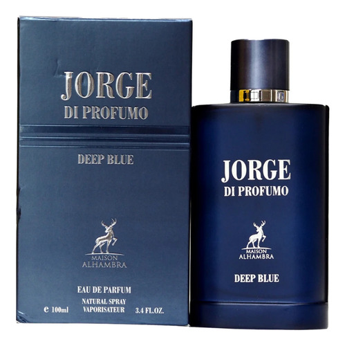 Alhambra Jorge Di Profumo Deep Blue Edp 100 Ml Para Hombre