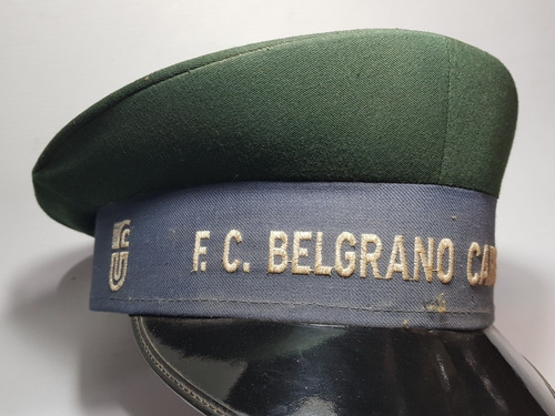 Imagen 7 de 8 de Antigua Gorra De Ferrocarril Belgrano Cargas Mag 56289