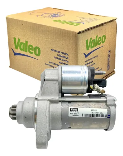 Motor De Partida Arranque Original Valeo Voyage 1.6 G6 2013 ...