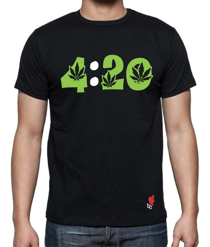 Playera Marihuana 420 Cannabis Marijuana Bugacavernicola