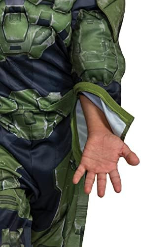 Fantasia De Master Chief Para Crianças, Macacão E Capacete