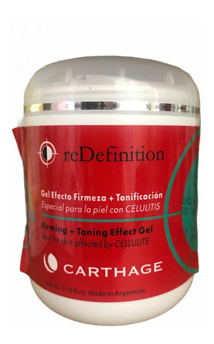 Redefinition Gel Efecto Firmeza +tonificacion 500ml Carthage