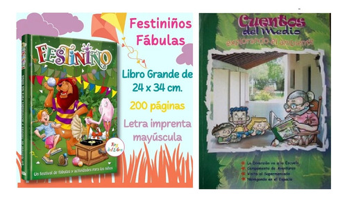 Festiniños Fabulas - Libro Medio Ambiente De Regalo