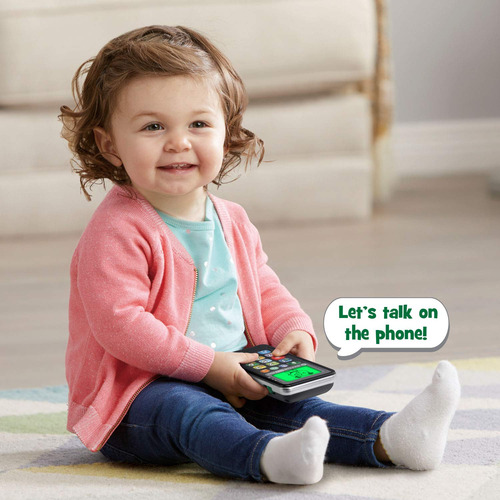 Telefone Com O Emoji Leapfrog Chat And Count, Preto