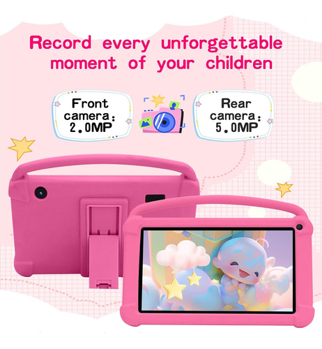 Kids Tablet 7 Inch For Boys Girls Android 12 Tablets For ...