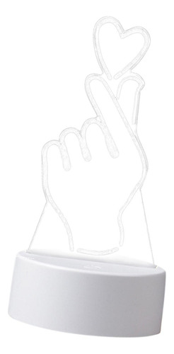 2 Lámpara De Escritorio Decorativa Usb De Acrílico Con