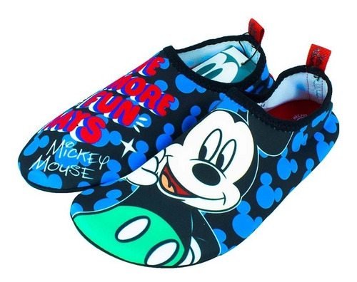 Imagen 1 de 4 de Aqua Shoes Niño Mickey Disney Azul Moletto