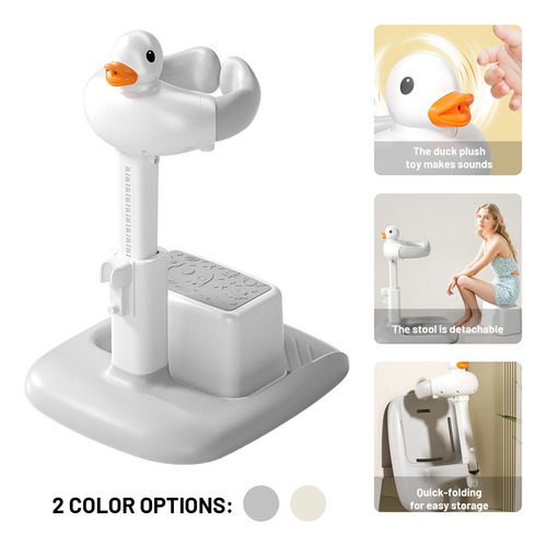 Soporte De Bañera Plegable Para Bebé Con Taburete