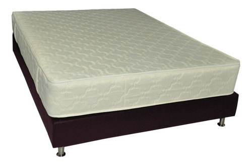 Colchon Ortopedico + Base Cama + 2 Almohadas 120x190 