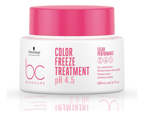 Bc Bonacure Tratamiento De Congelacion De Color Ph 4.5, 6.7