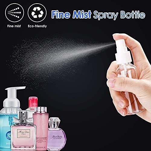 Imagen 3 de 10 de Pack 12 Atomizadores Botella Rociador Spray Aerosol 100ml