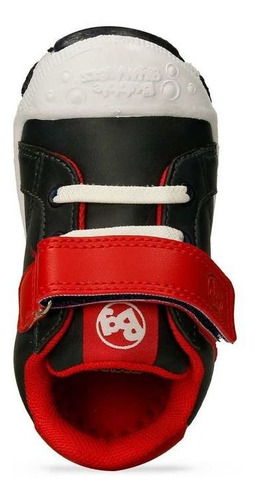 Imagen 4 de 5 de Tenis Casuales Azul Oscuro-rojo Bubblegummers Oliverio Niño
